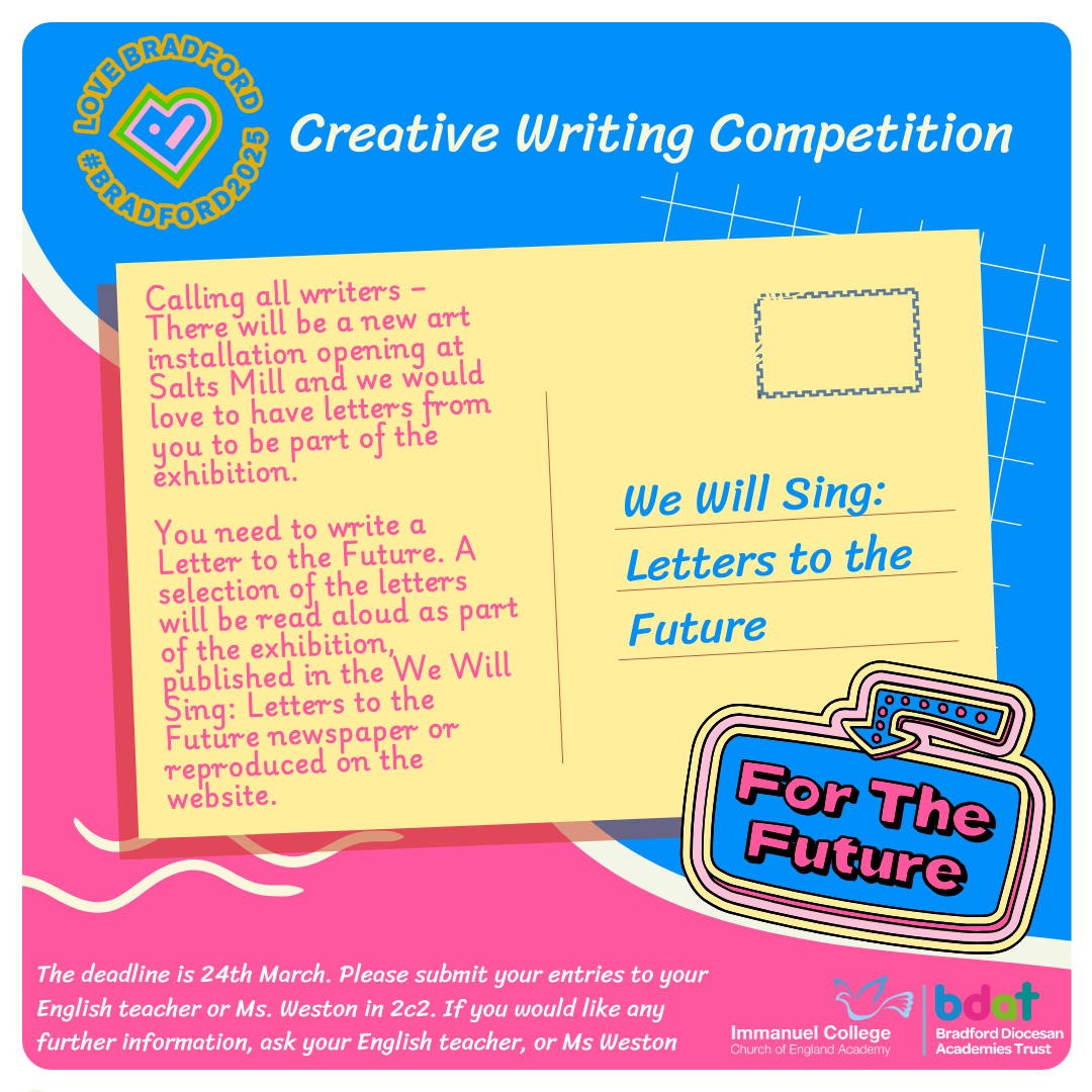 Letters to the future writing comp